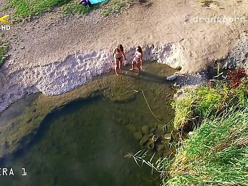 Naked ladies - Voyeurs drone pornography from Czech