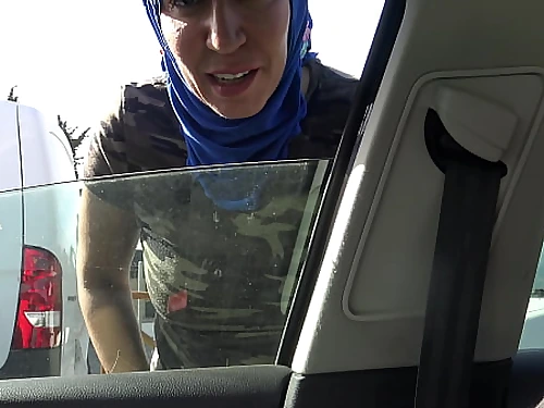 ARAB MUSLIM Woman HAS Truck Lovemaking WITH Ebony Spunk-pump IN MARSEILLE