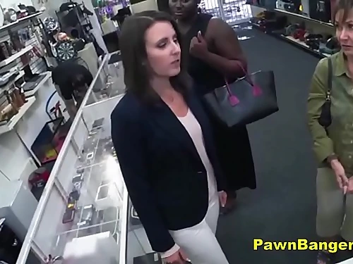 Cheeky Supermarket Proprietor Screws Customer's Cooch