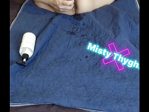 BBW Stepmother Poked with Toys Blasting