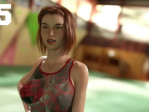 Taboo University #55 - Bouldering With Adorable Crimson Head And Unsighted School Nymph