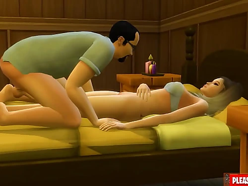 step-dad And daughter-in-law Have To Share A Couch In Motel