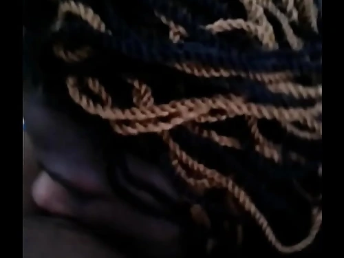 Thot deep throating me up outside