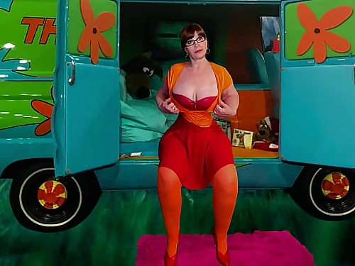 Granny Velma Dinkley: My Double penetration & Smashing Internal ejaculation