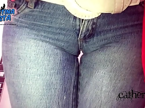 Incredible Obese Donk in Tight Jeans. Obese Tits & Cameltoe