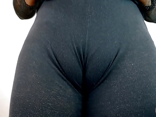 Huge Cameltoe Big Obese ASs Latina Providing Forearm and Dt
