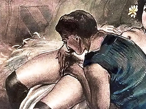 antique erotic drawings