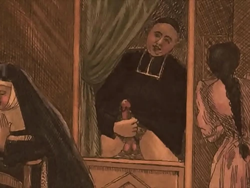 antique softcore drawings