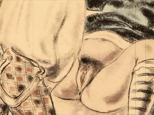 vintage erotic drawings