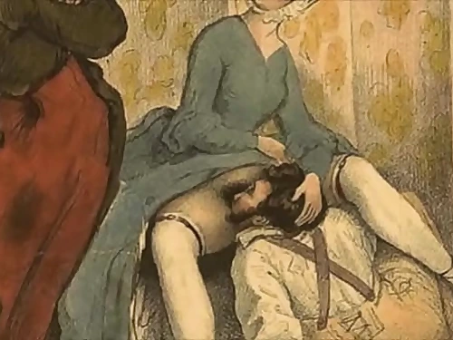 antique erotic toon