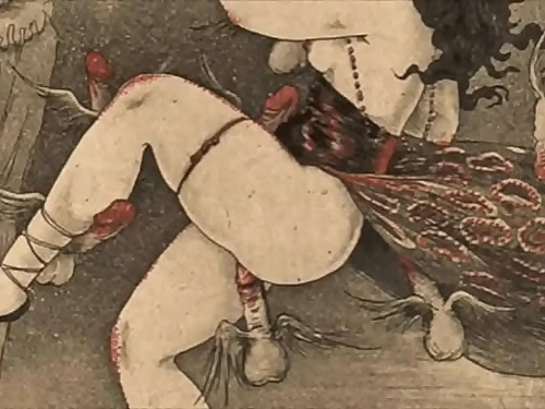 vintage erotic drawings